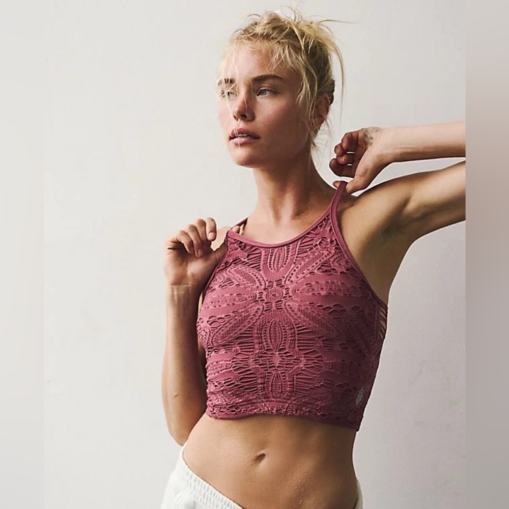FP Movement Happiness Runs Floral Crop Tank